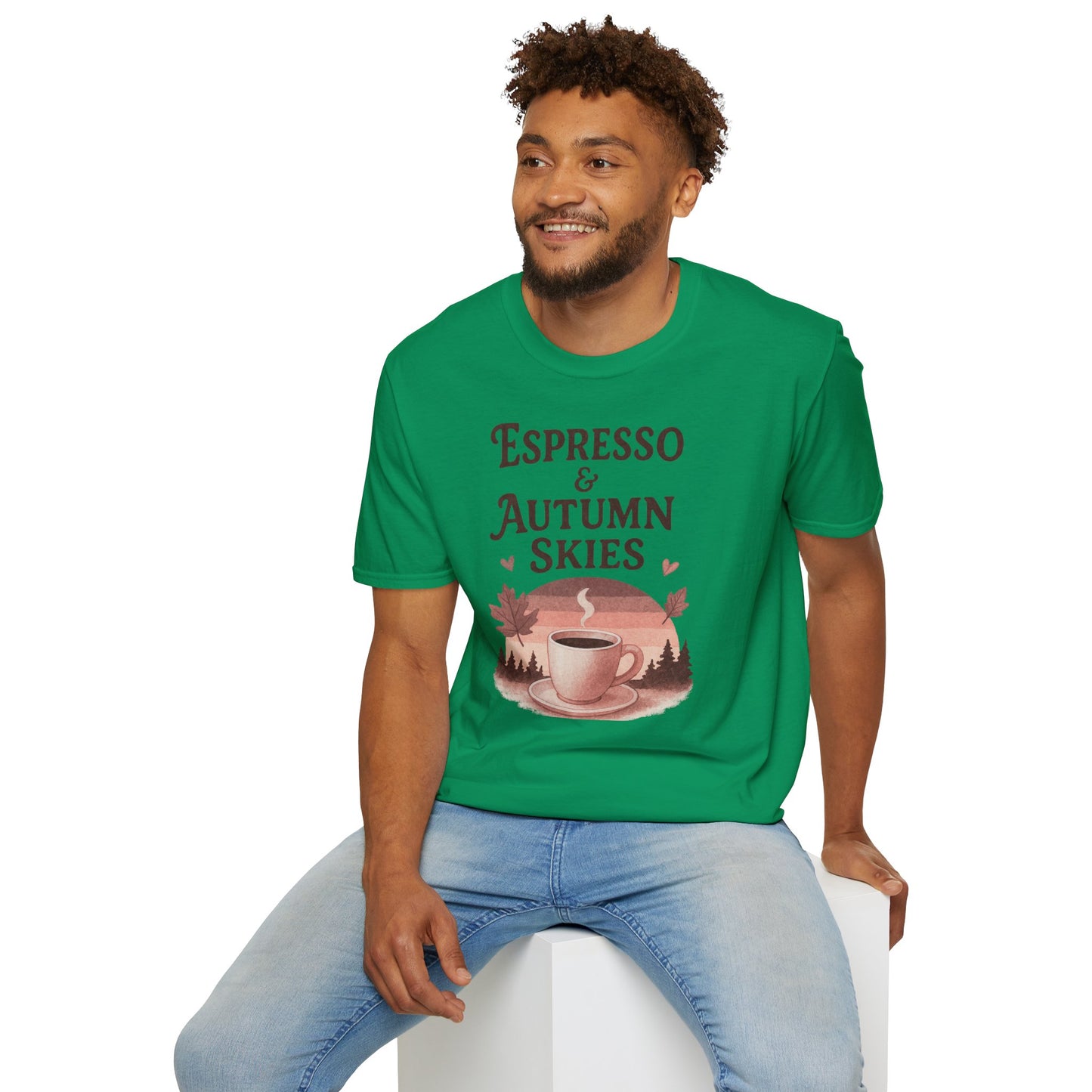 The" Espresso & Autumn Skies " Tee