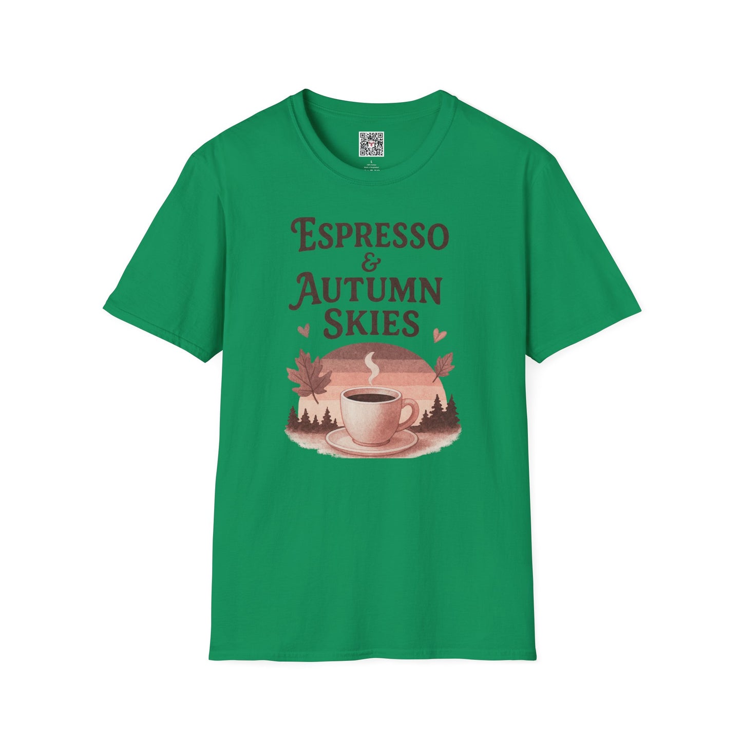 The" Espresso & Autumn Skies " Tee