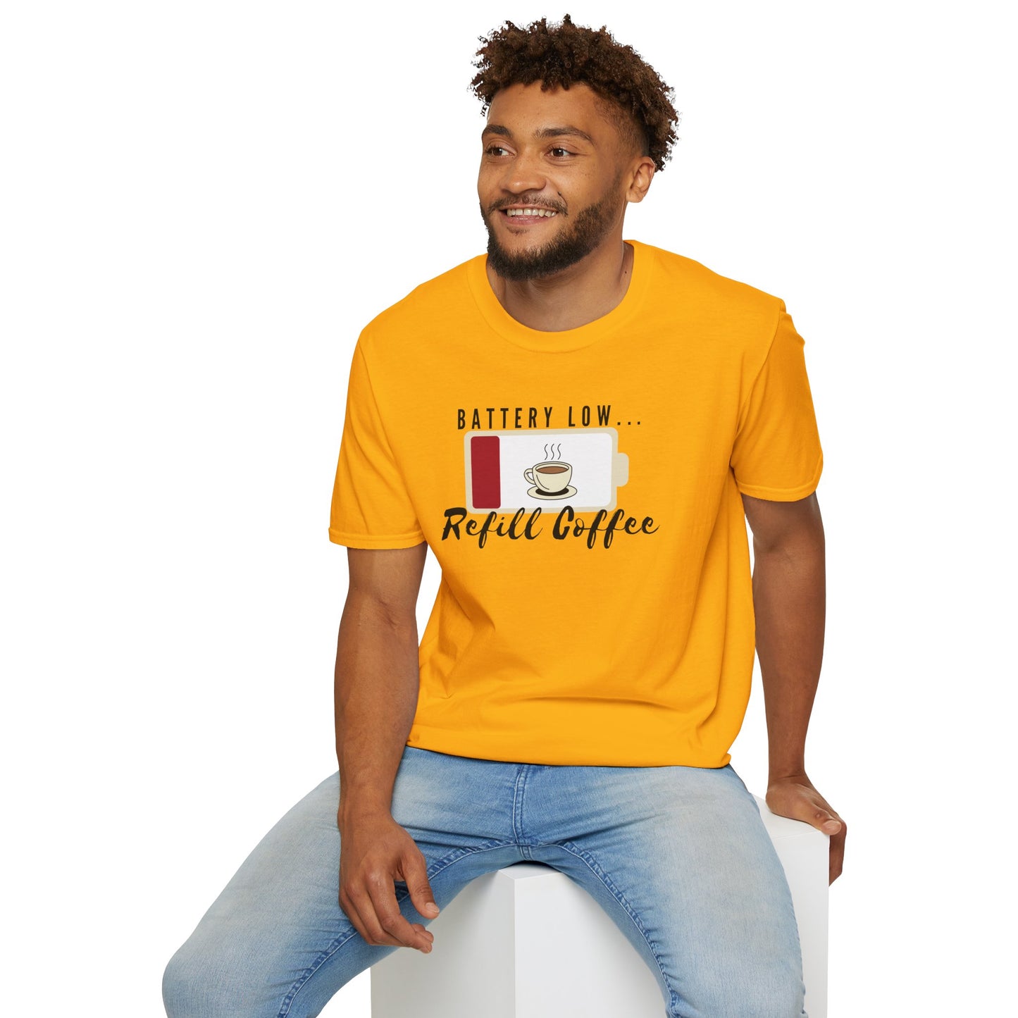 The " Refill Coffee " Tee