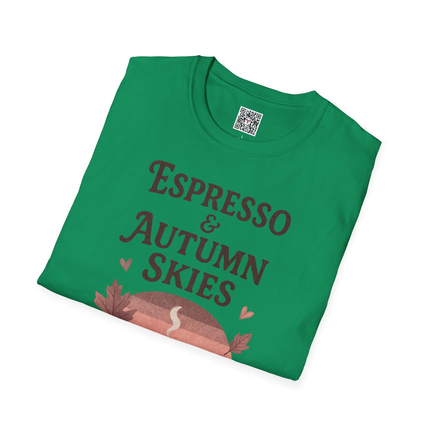 The" Espresso & Autumn Skies " Tee