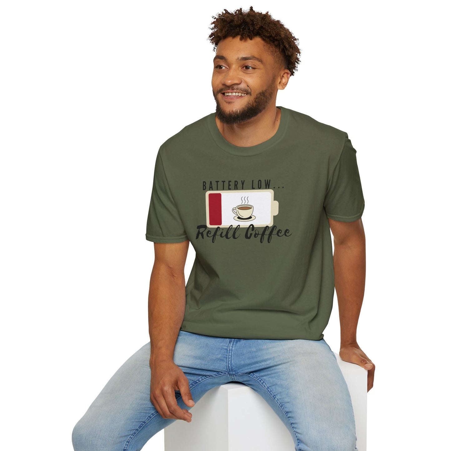 The " Refill Coffee " Tee