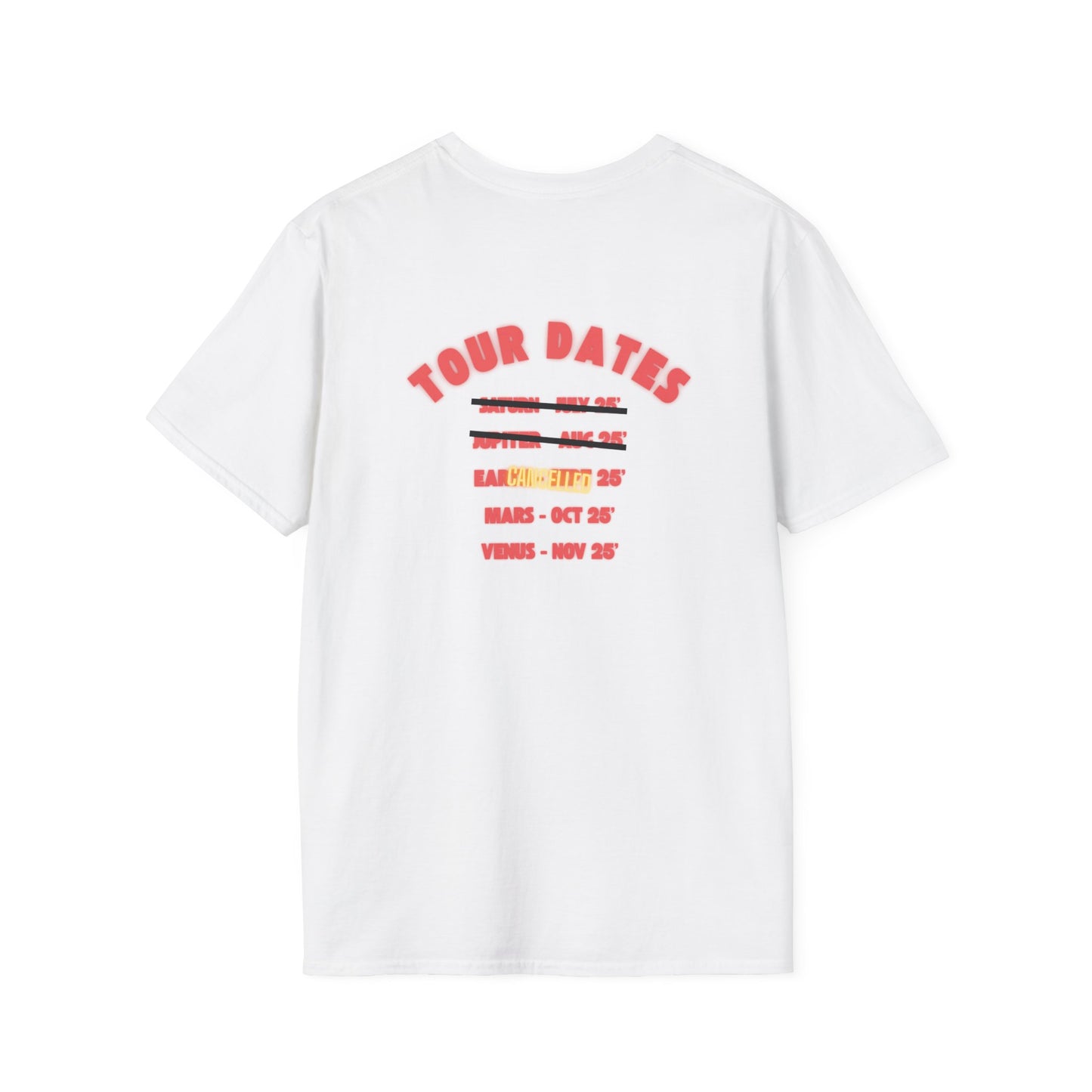 The " Rapture 25' - EARTH CANCELLED' " Tee