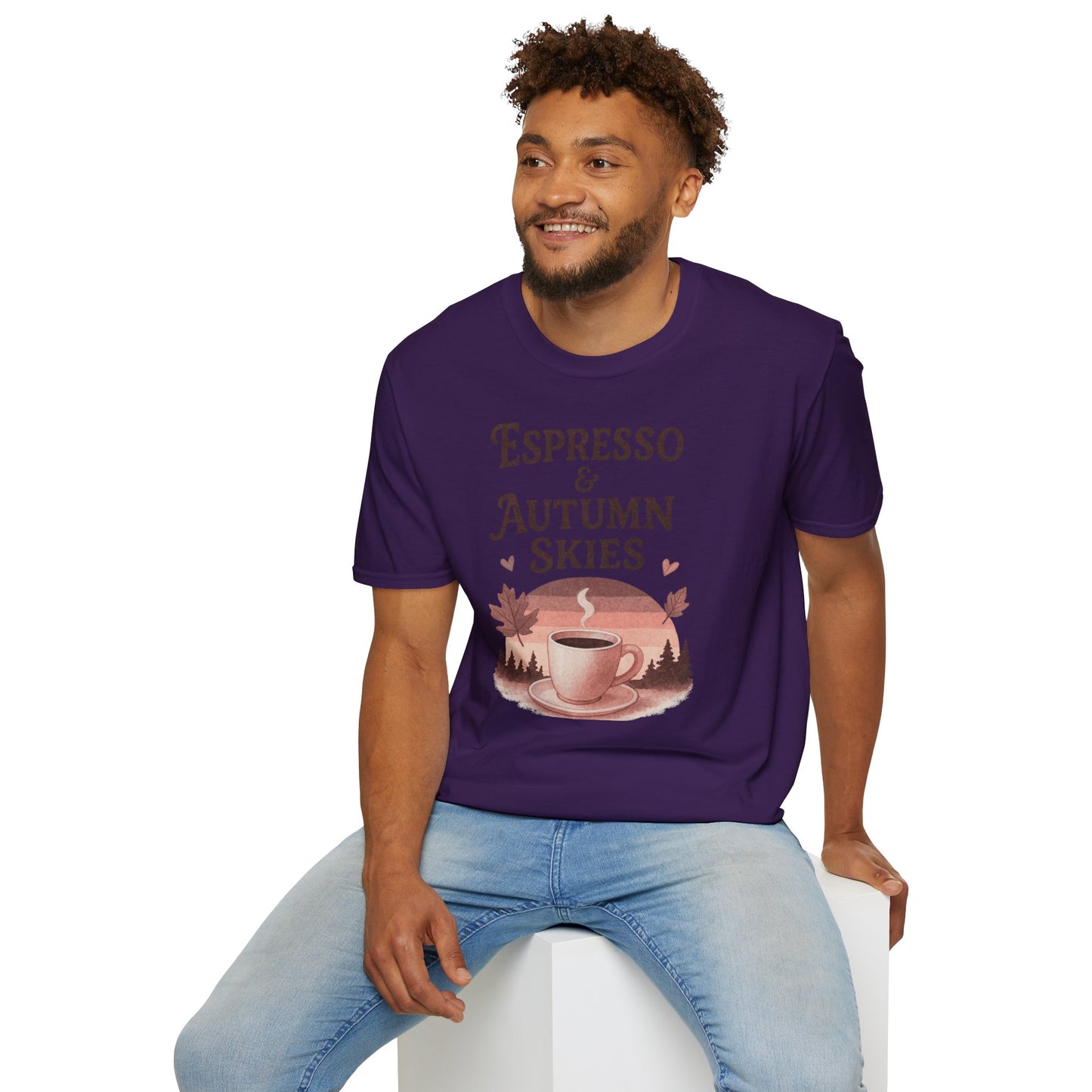 The" Espresso & Autumn Skies " Tee