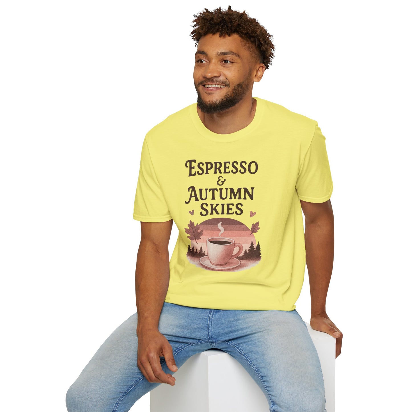 The" Espresso & Autumn Skies " Tee