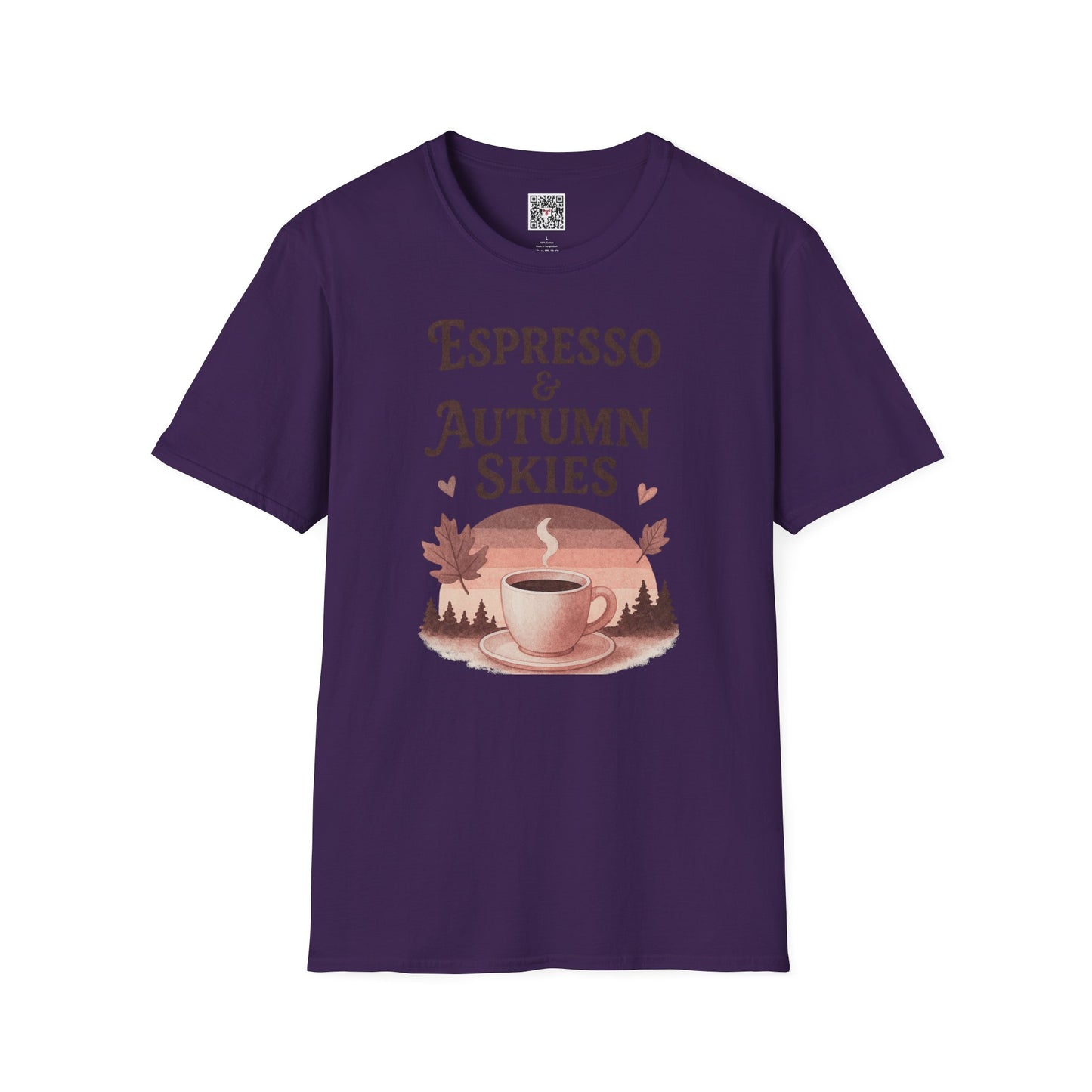 The" Espresso & Autumn Skies " Tee