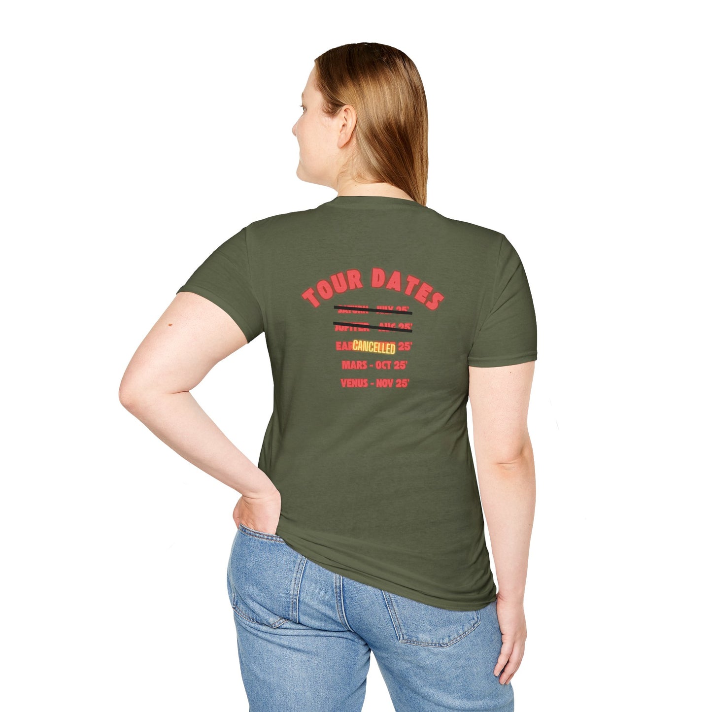 The " Rapture 25' - EARTH CANCELLED' " Tee