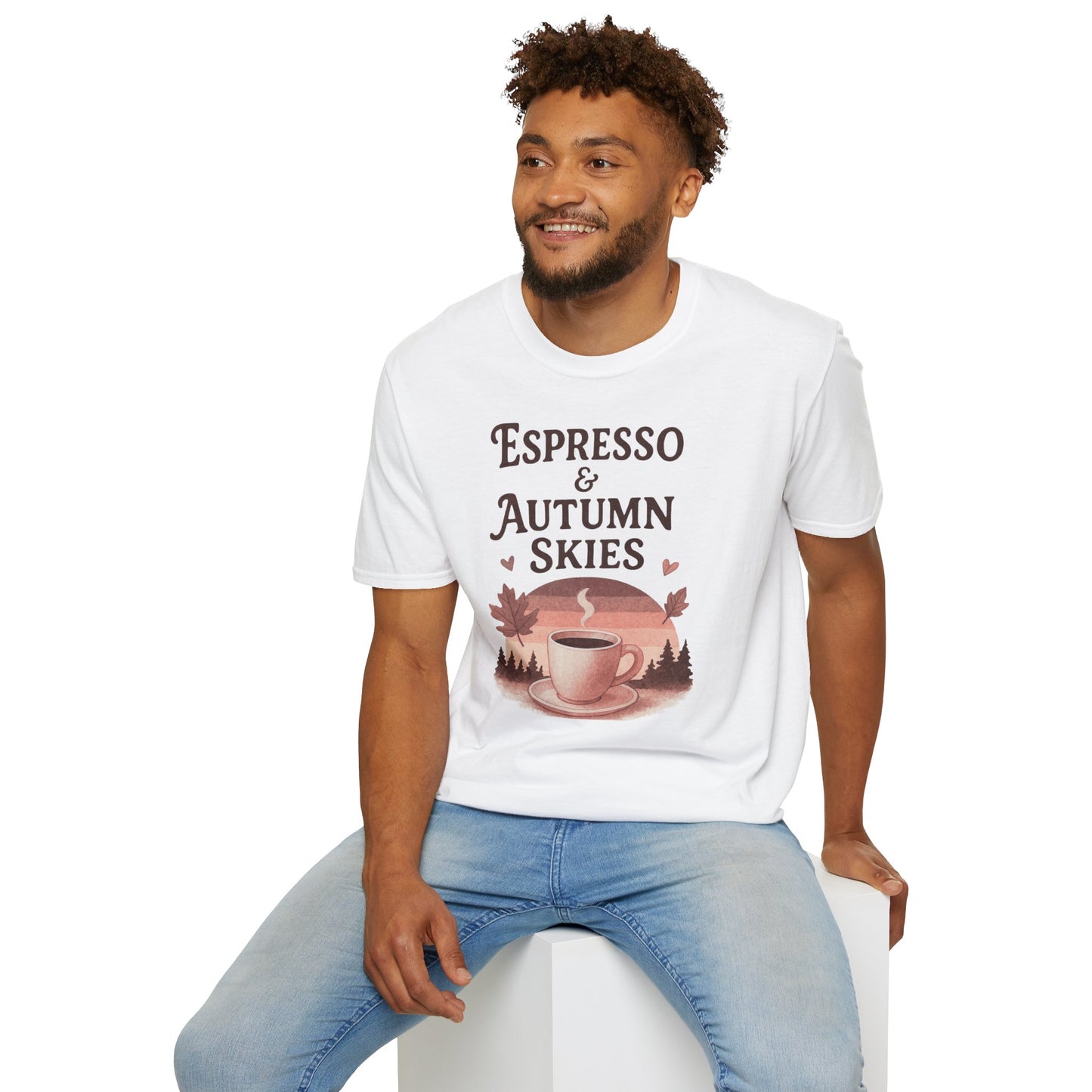 The" Espresso & Autumn Skies " Tee