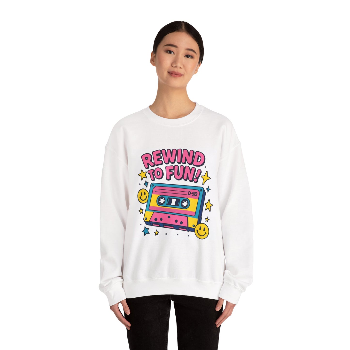 The " Rewind To Fun " Crewneck