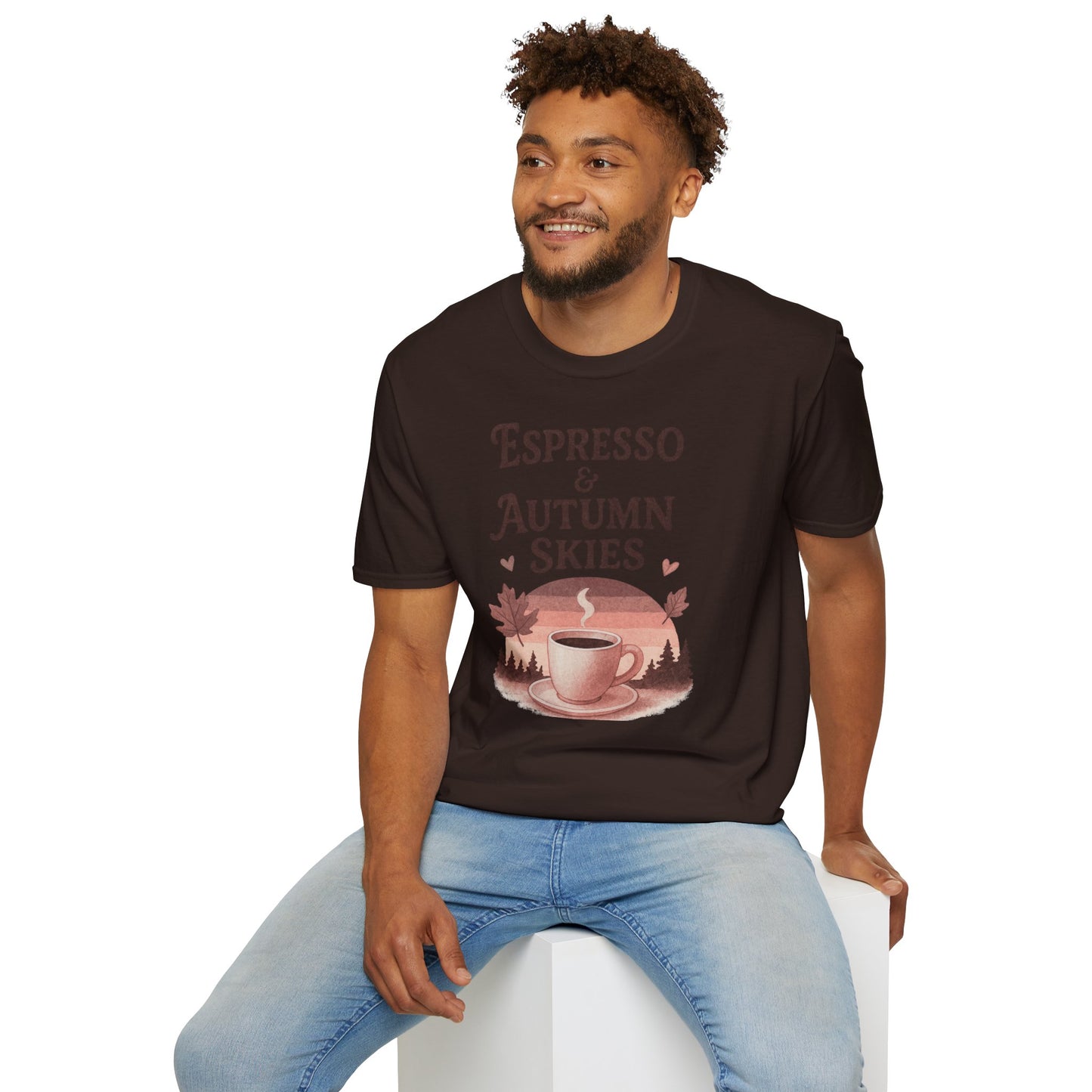 The" Espresso & Autumn Skies " Tee