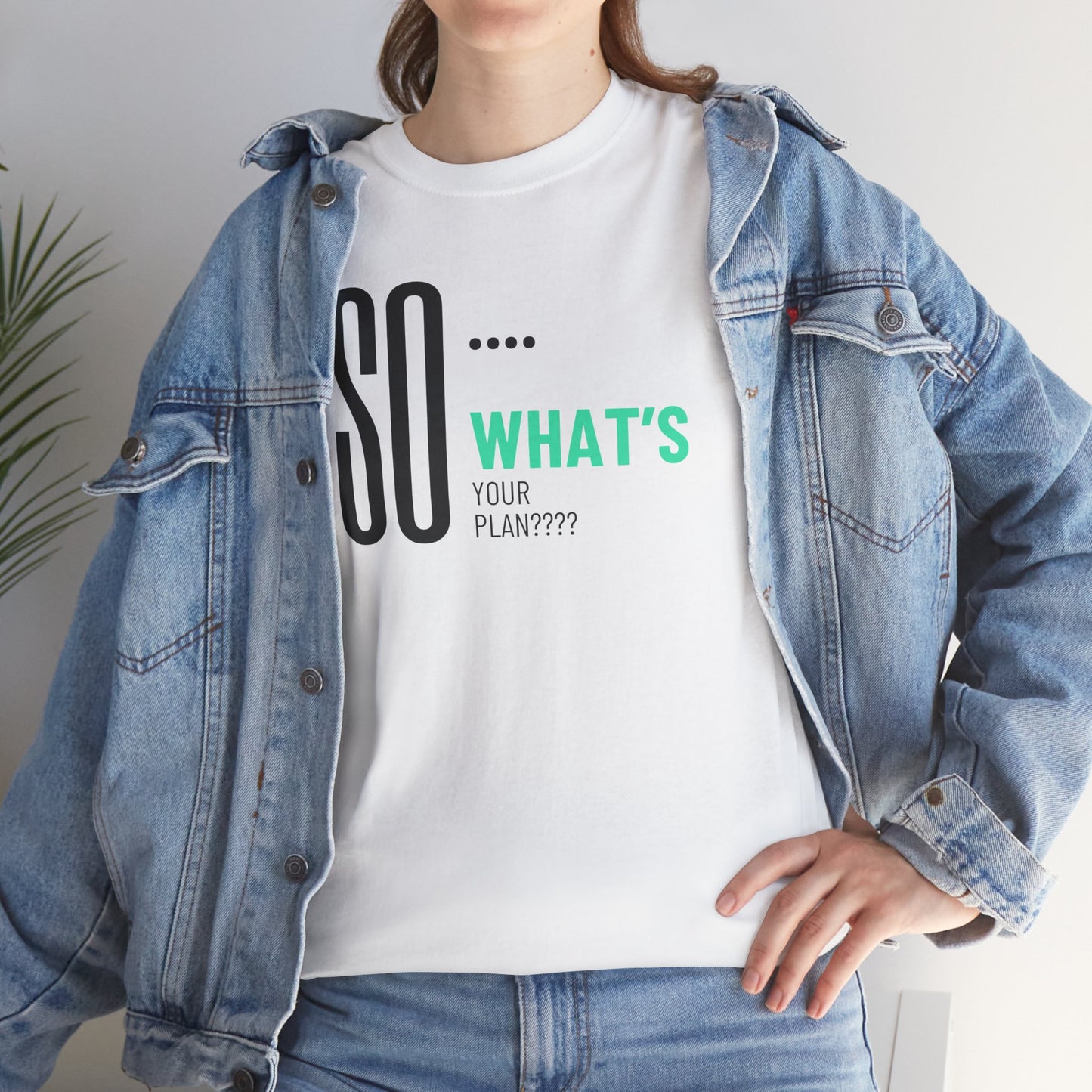 "So What's Your Plan?" Tee
