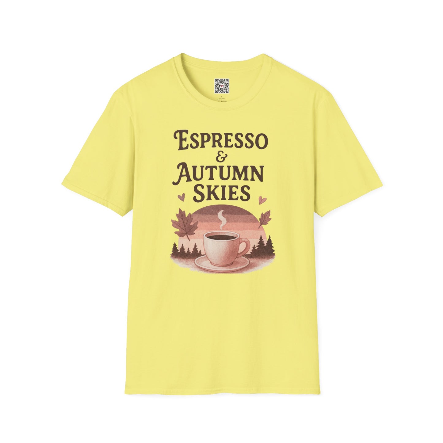 The" Espresso & Autumn Skies " Tee