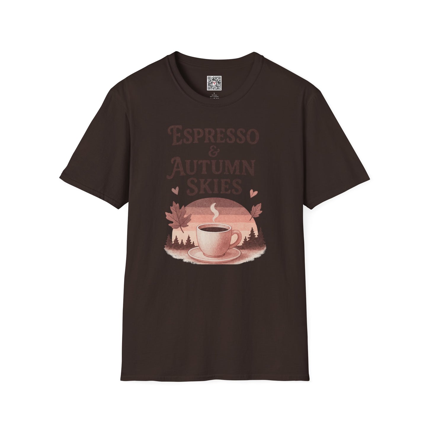 The" Espresso & Autumn Skies " Tee