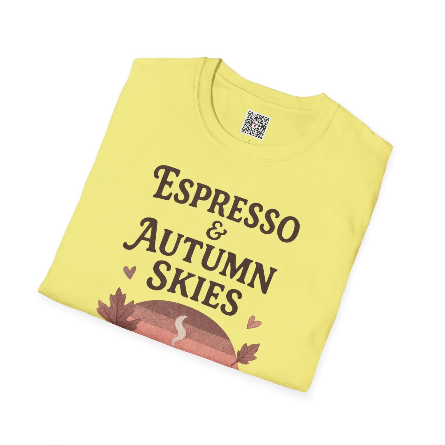 The" Espresso & Autumn Skies " Tee