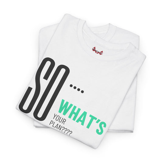 "So What's Your Plan?" Tee