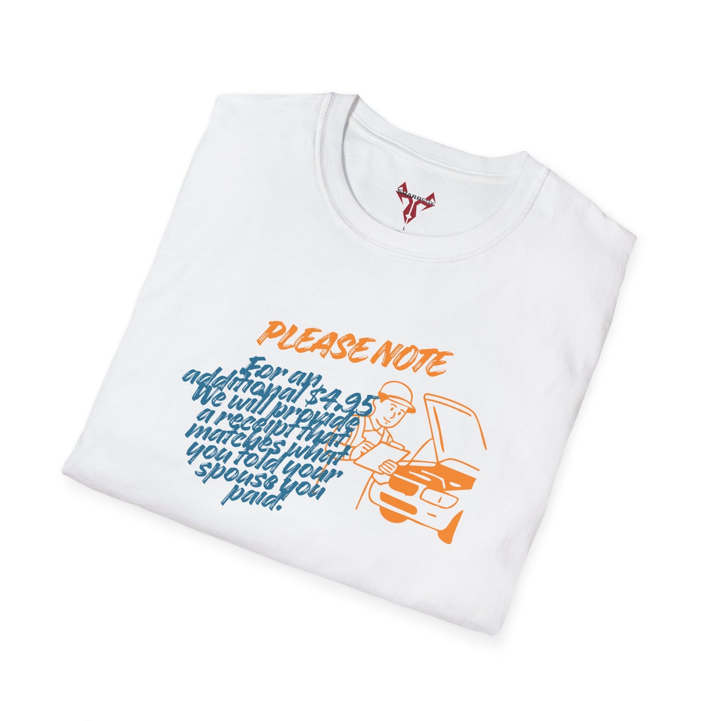 " The $4.95 Honesty Fee Tee "