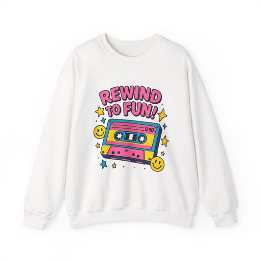 The " Rewind To Fun " Crewneck